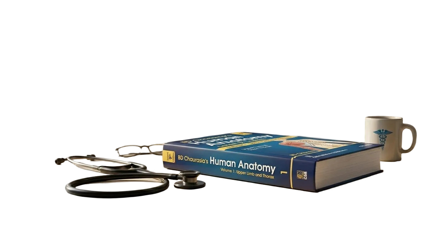 BD Chaurasia Human Anatomy (9th Edition) – Complete 4 Volumes Set (Brand New)