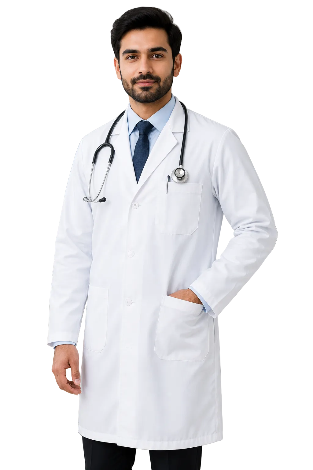 White Lab Coat – Premium Doctor & Medical Uniform