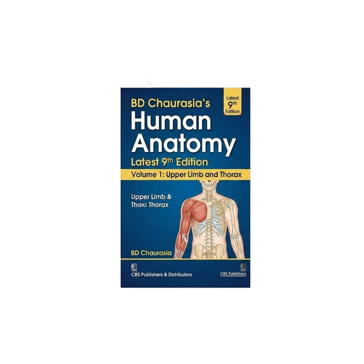 BD Chaurasia Human Anatomy (9th Edition) – Complete 4 Volumes Set (Brand New)